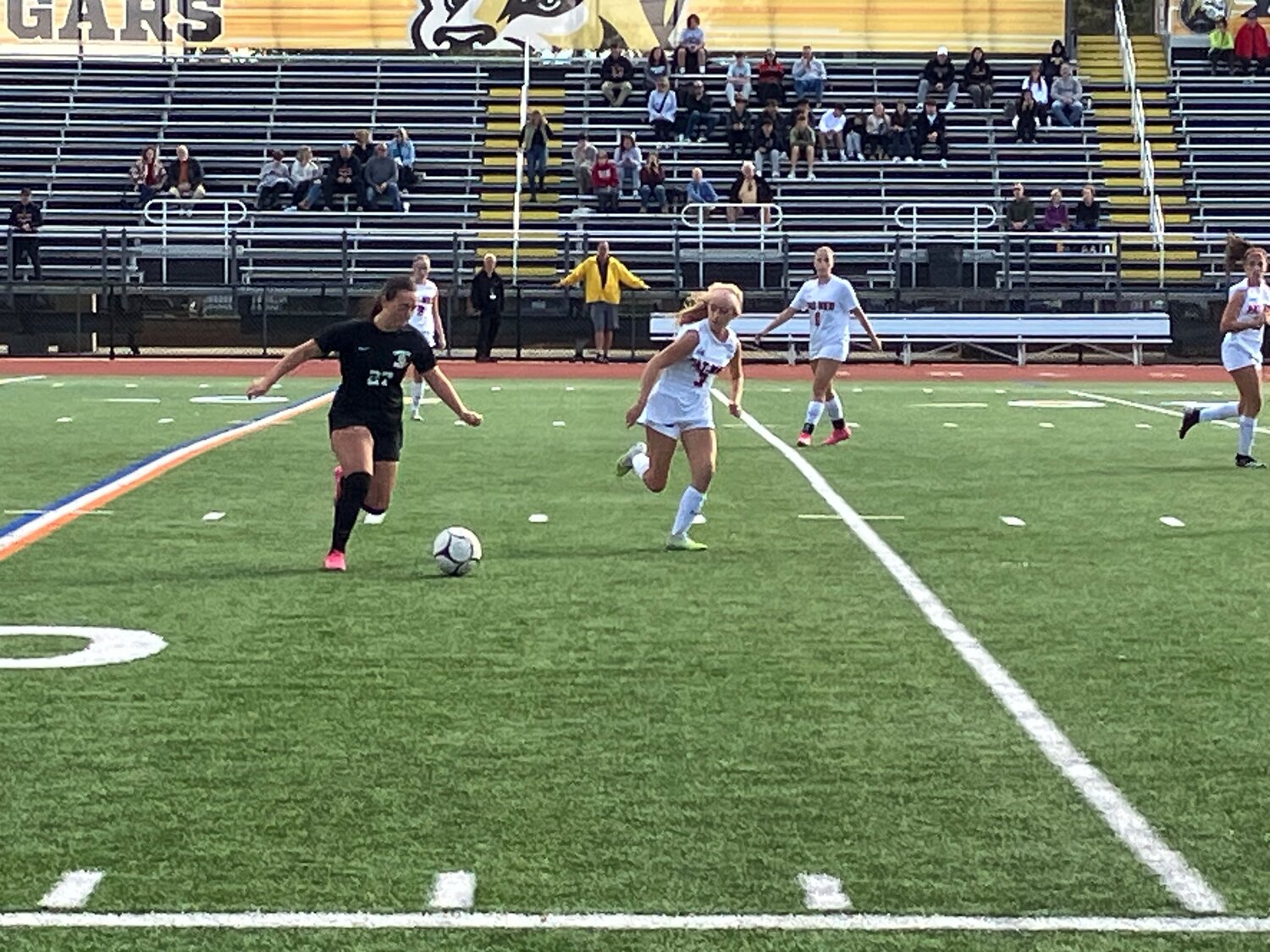 Patchogue-Medford, a No. 7 seed, faced a tough opponent in No. 2 seed Commack. Commack came away with a narrow 1-0 victory.